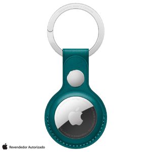 Chaveiro para AirTag em Couro Verde Floresta -  Apple - MM073ZM/A