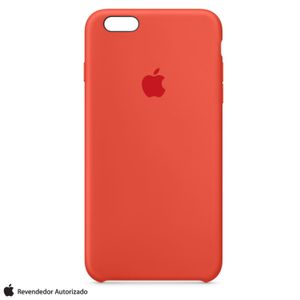 Capa para iPhone 6s Plus em Silicone Laranja - Apple - MKXQ2BZA