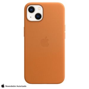 Capa para iPhone 13 Mini com MagSafe de Couro Dourada - Apple - MM0D3ZE/A