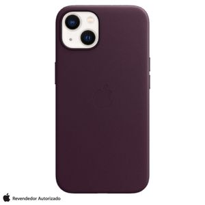 Capa para iPhone 13 Mini com MagSafe de Couro Cereja-Escuro - Apple - MM0G3ZE/A