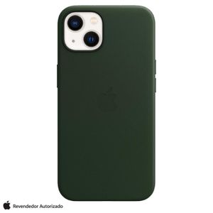 Capa para iPhone 13 com MagSafe de Couro Verde Sequoia - Apple - MM173ZE/A