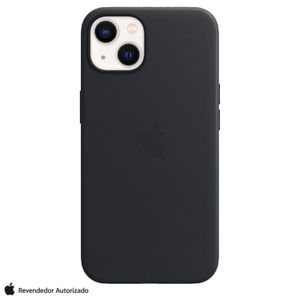 Capa para iPhone 13 com MagSafe de Couro Preta - Apple - MM183ZE/A
