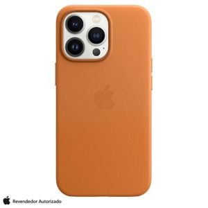 Capa para iPhone 13 Pro com MagSafe de Couro Dourada - Apple - MM193ZE/A