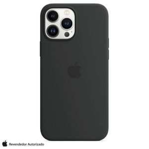 Capa para iPhone 13 Pro Max com MagSafe de Silicone Preta - Apple - MM2U3ZE/A