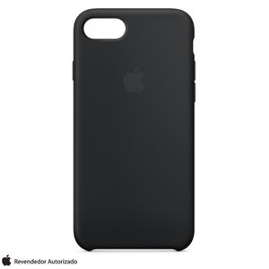 Capa para iPhone 7 e 8 de Silicone Preta - Apple - MMW82ZM/A