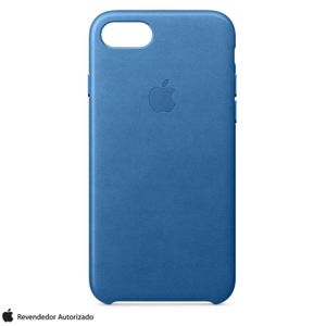 Capa para iPhone 7 e 8 de Couro Azul Mar - Apple - MMY42ZM/A