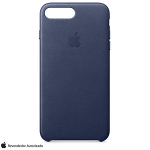 Capa para iPhone 7 Plus e 8 Plus de Couro Azul Meia-Noite - Apple - MMYG2ZM/A