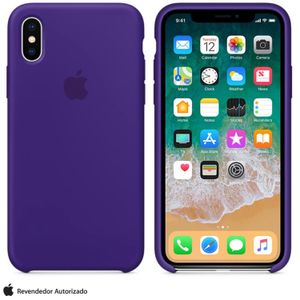 Capa para iPhone X de Silicone Violeta - Apple - MQT72ZM/A