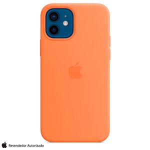 Capa para iPhone 12 e iPhone 12 Pro em Silicone Laranja Kinkan Vitamina C - Apple - MHKY3ZE/A