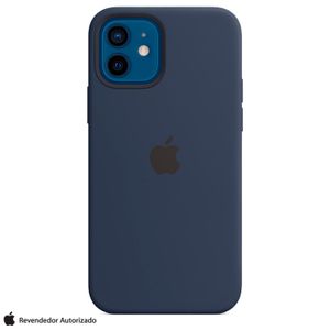 Capa para iPhone 12 e iPhone 12 Pro em Silicone Marinho Escuro - Apple - MHL43ZE/A