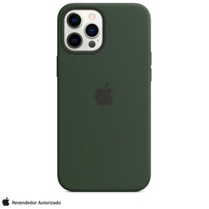 Capa para iPhone 12 Pro Max em Silicone Verde Chipre ? Apple ? MHLC3ZEA