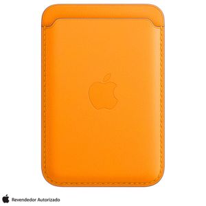 Carteira para iPhone com MagSafe em Couro Laranja Califórnia ? Apple ? MHLP3ZE/A
