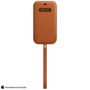Estojo de Couro com MagSafe para iPhone 12 Pro Max Castanho - Apple - MHYG3ZE/A