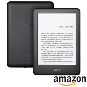 E-reader Amazon Kindle 10ª Geração com 6?, 8GB com Iluminação, Preto