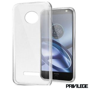 Capa para Moto Z com em TPU Transparente - Privilege - PRIVCMZCLR