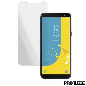 Película para Galaxy J4 de Vidro Transparente - Privilege - PRIVPJ4