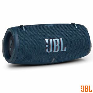 Caixa De Som Portátil JBL Xtreme 3 Bluetooth Prova d´água 15h De Bateria 50W Potência Azul IP67