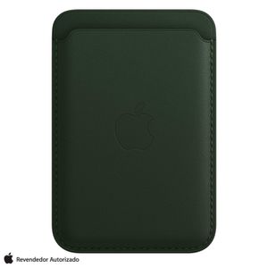 Carteira para iPhone com MagSafe em Couro Verde-Sequoia - Apple - MM0X3ZE/A