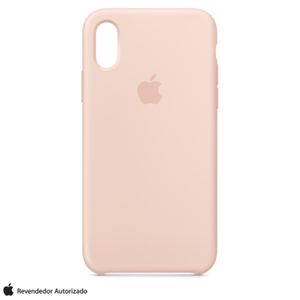 Capa para iPhone XS de Silicone Areia Rosa - Apple - MTF82ZM/A