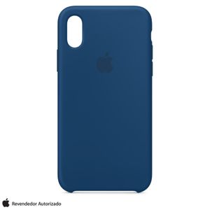 Capa para iPhone XS de Silicone Horizonte Azul - Apple - MTF92ZM/A