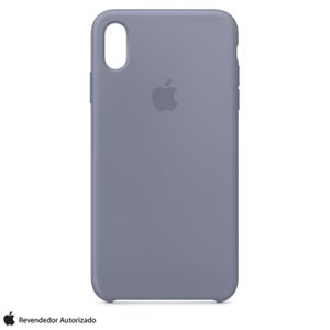 Capa para iPhone XS Max de Silicone Cinza Lavanda - Apple - MTFH2ZM/A