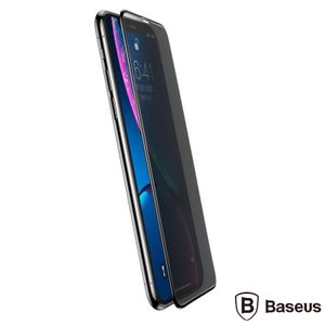 Película Curva de Privacidade para iPhone XR e 11 em Vidro Temperado - Baseus - SGAPIPH61-TG01