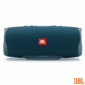 Caixa de Som Bluetooth JBL à Prova d´Água com Potência de 30 W Azul - JBLCHARGE4BLU