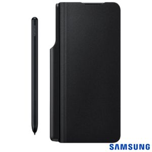 Capa Protetora para Galaxy Z Fold3 Flip com S Pen Preto - Samsung - EF-FF92PCBEGWW