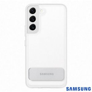 Capa para Galaxy S22 Clear Standing Transparente - Samsung - EF-JS901CTEGWW