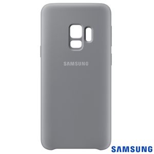 Capa para Galaxy S9 Silicone Cover Cinza - Samsung - EF-PG960TJEGBR