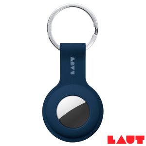 Chaveiro para Apple AirTag Huex Tag de Silicone Azul Marinho - Laut - LT-HTNVI
