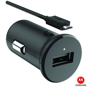 Carregador Veicular Turbopower Quick Charger 15 W Preto - Motorola - MO-89806NI