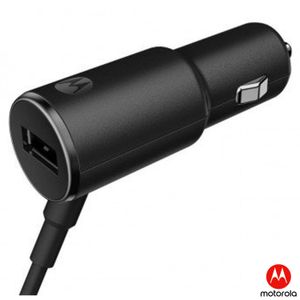 Carregador Veicular Turbopower Quick Charger 25 W Preto - Motorola - MO-89833NI