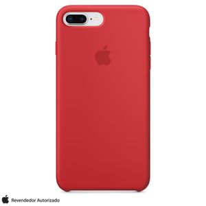 Capa para iPhone 7 Plus e 8 Plus de Silicone Vermelha - Apple - MQH12ZM/A