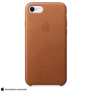 Capa para iPhone 7 e 8 de Couro Castanho - Apple - MQH72ZM/A