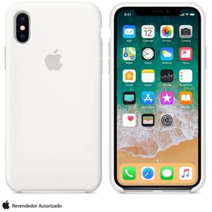 Capa para iPhone X de Silicone White - Apple - MQT22ZM/A