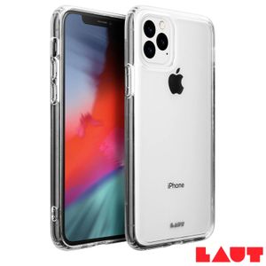 Capa para iPhone 11 Pro Crystal-X de Vidro e TPU Transparente - Laut - LT-IP19SCXUCI