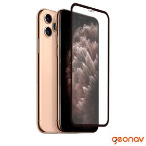 Película Protetora para iPhone 11 Pro Max de Vidro Transparente - Geonav - GLIP11PM3D