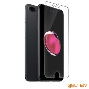 Película Protetora Premium para iPhone´s 8 Plus e 7 Plus de Vidro Transparente - Geonav - GLIP7PT