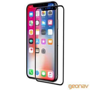 Película 3D para iPhone X de Vidro Transparente - Geonav - GLIPX3D