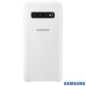 Capa para Galaxy S10 em Silicone Branca - Samsung - EF-PG973TWEGBR