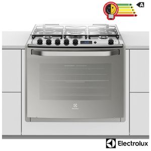 Fogão de Embutir Electrolux com 05 Bocas Prata - 76EXR