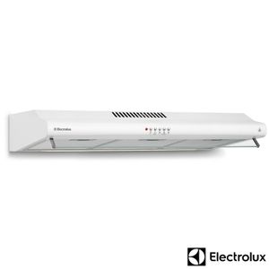 Depurador de Ar de 80 cm Electrolux com 03 velocidades, Exaustor e Filtro Metálico Branco - DE80B