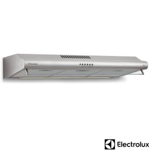 Depurador de Ar 80 cm Electrolux com 3 Velocidades, Função Exaustor, Inox - DE80X