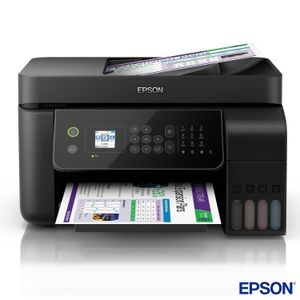 Impressora Multifuncional Epson EcoTank Jato de Tinta com USB, Wi-Fi e Wi-Fi Direct - L5190