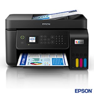 Impressora Multifuncional Epson EcoTank Jato de Tinta com USB, Wi-Fi e Wi-Fi Direct - L5290