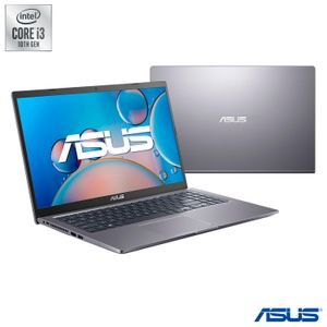 Notebook Asus, Intel Core i3-1005G1, 8GB, 256GB SSD, Tela 15,6", Windows 11, Cinza-X515JA-BR2751W