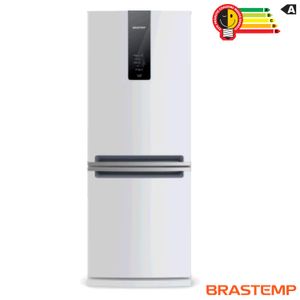 Refrigerador Brastemp Frost Free Inverse 443 Litros Branca com Turbo Ice