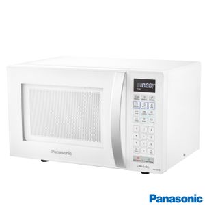 Micro-ondas de Mesa Panasonic com Capacidade de 21 Litros Branco - NN-ST25JWRU