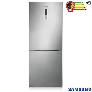 Refrigerador Bottom Freezer Samsung Barosa de 02 Portas Frost Free com 435 L e Painel Eletrônico Inox Look - RL4353